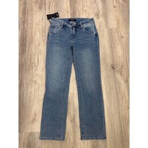 HUDSON Los Angeles Womens Size 4 Blue Wash Straight Leg Denim Jeans